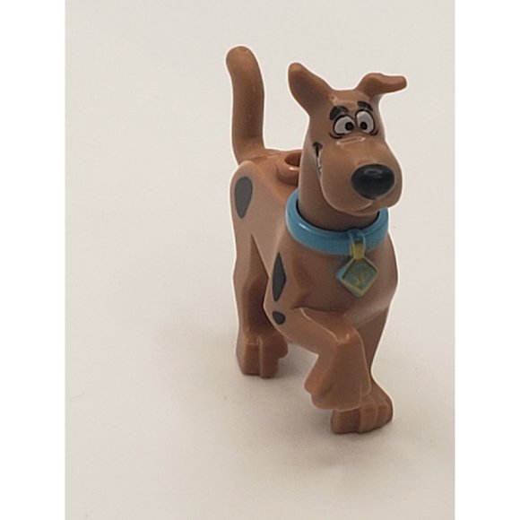 Lego Scooby-Doo Dog 75904 Walking W/ Medium Azure Collar Minifigure C0465 - Picture 8 of 8